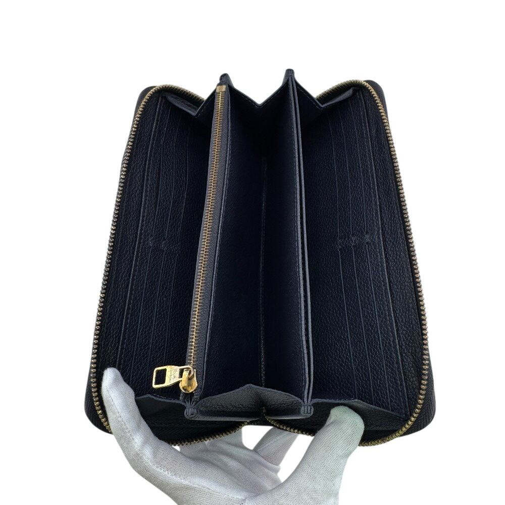Louis Vuitton Zip Around Zippy Long Wallet Navy — view 7