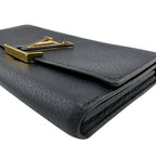 Louis Vuitton Portefeuille Capucines Long Wallet Black — view 4