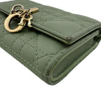 Dior Gricine Wallet Bifold Green — view 4
