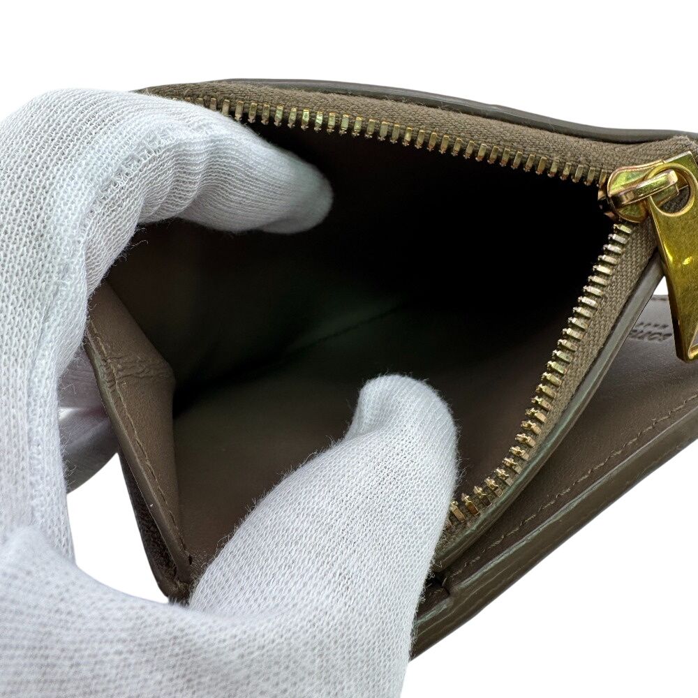 Bottega Veneta Compact Wallet Bifold Brown — view 7