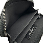 Chanel Zip Around Card Coin Purse Black — view 7