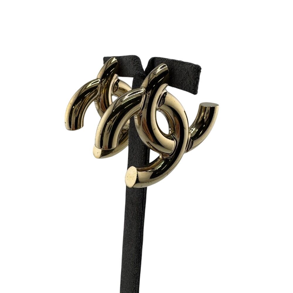 Chanel Earrings Gold — view 7