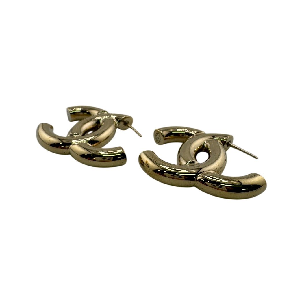 Chanel Earrings Gold — view 2