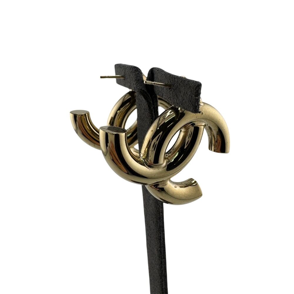Chanel Earrings Gold — view 8