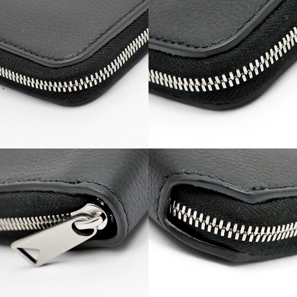 Bottega Veneta Tre Zip Around Wallet Long Black — view 5
