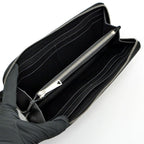 Bottega Veneta Tre Zip Around Wallet Long Black — view 6