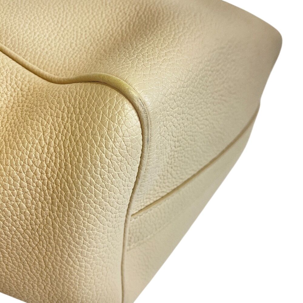 Celine 2-Way Tote Hand Small Fold Cover Shoulder Bag Beige — view 5