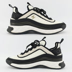 Chanel Sneakers 43 White Black Coco — view 3