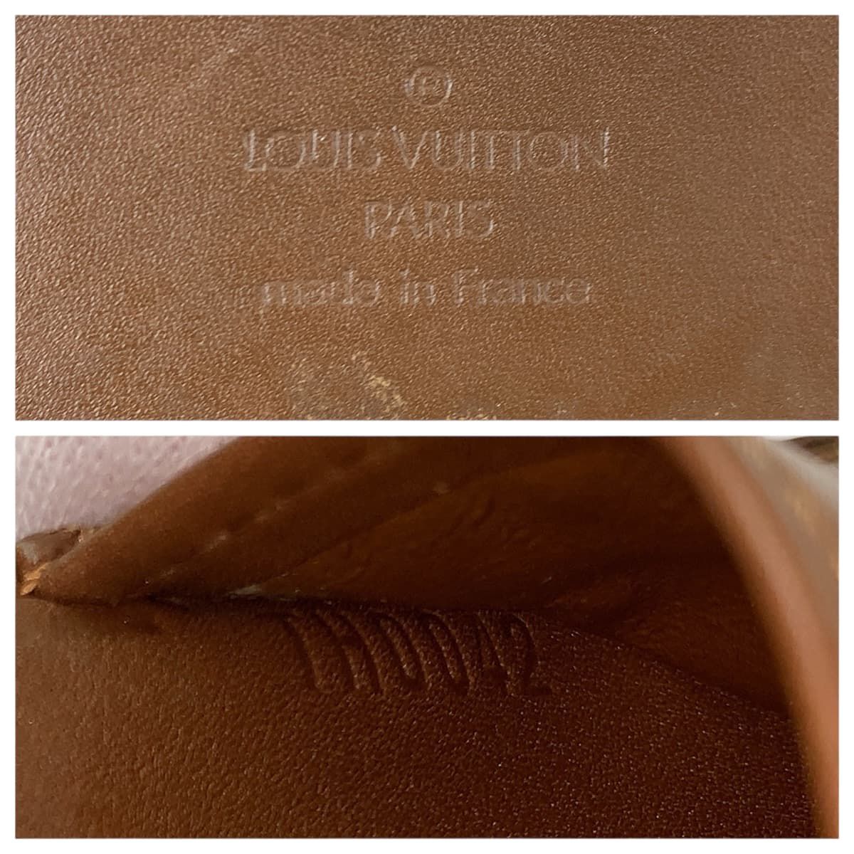 Louis Vuitton Monogram Vernis Porte Monet Billets Cult Cles Bronze Brown Enamel — view 5
