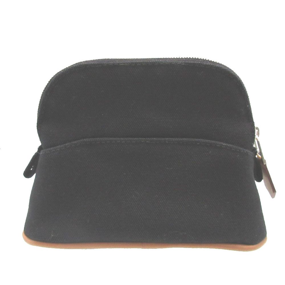 Hermes Bolide Pouch Mini Cotton Black — view 2
