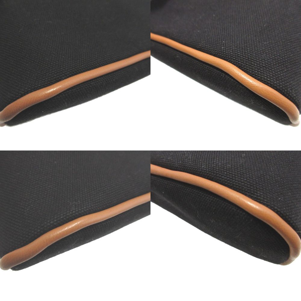 Hermes Bolide Pouch Mini Cotton Black — view 6