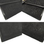 Gucci Soft Stirrup Suede Leather Black Bifold Long Wallet — view 8
