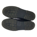 Chanel CC Logo Bicolor Low Cut Sneakers 36 Purple Black — view 5