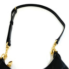 Gucci GG Matelasse Mini Shoulder Bag Leather Black Gold — view 6