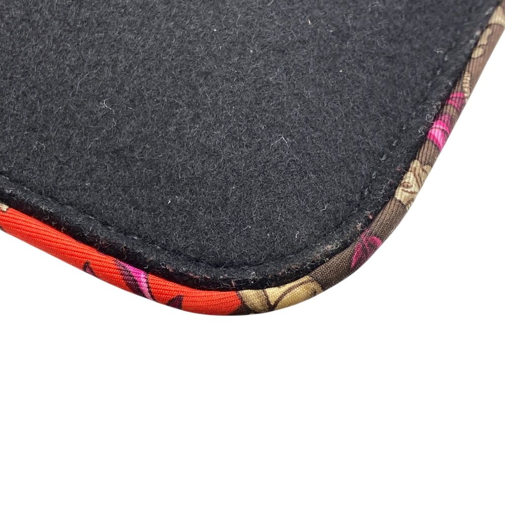 Hermes Silk in Pouch Flat Multi Case Felt Black Silver — view 4