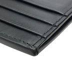 Bottega Veneta Cassette Card Case Leather Black — view 4