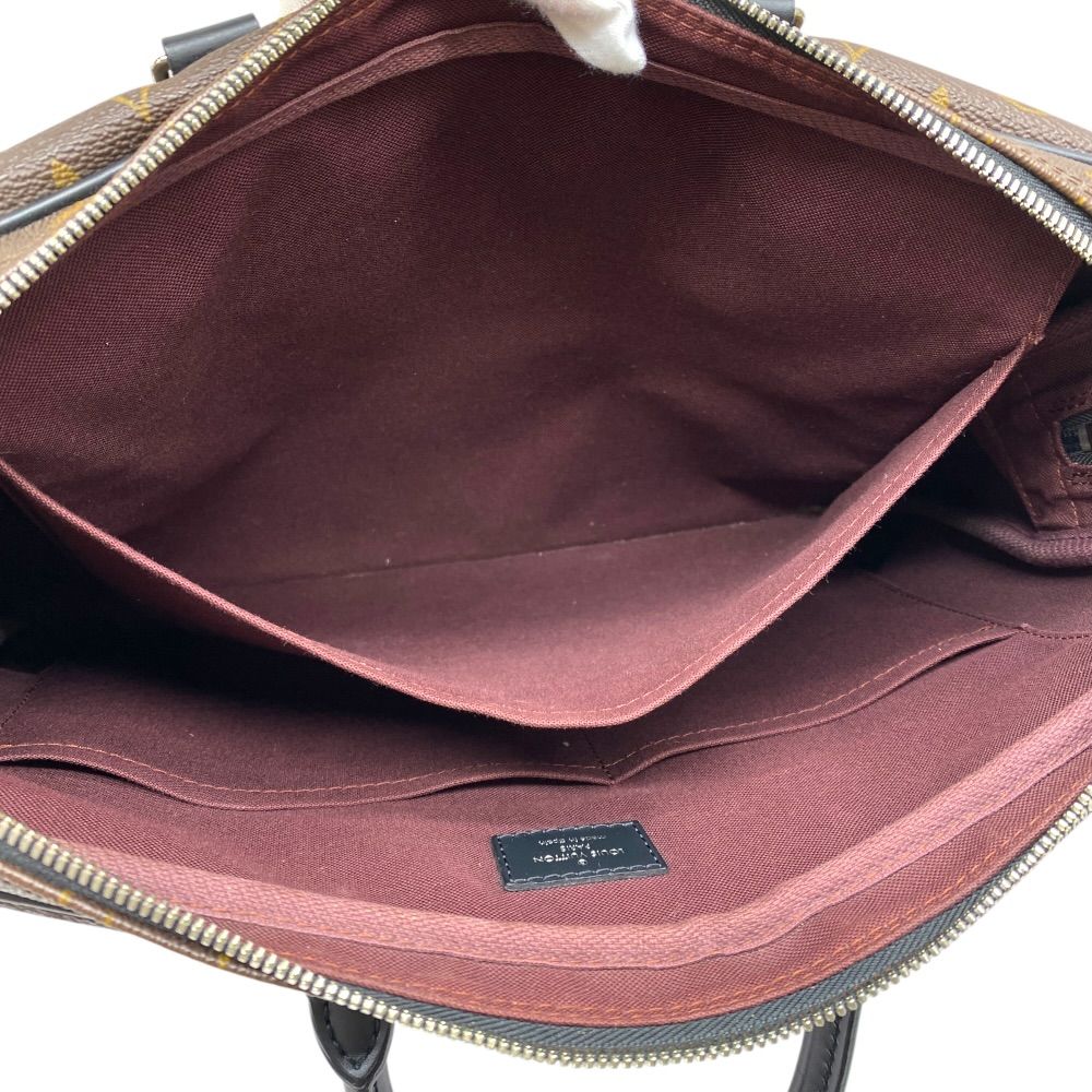 Louis Vuitton Monogram Macassar Porte Documents Voyage Business Briefcase — view 7
