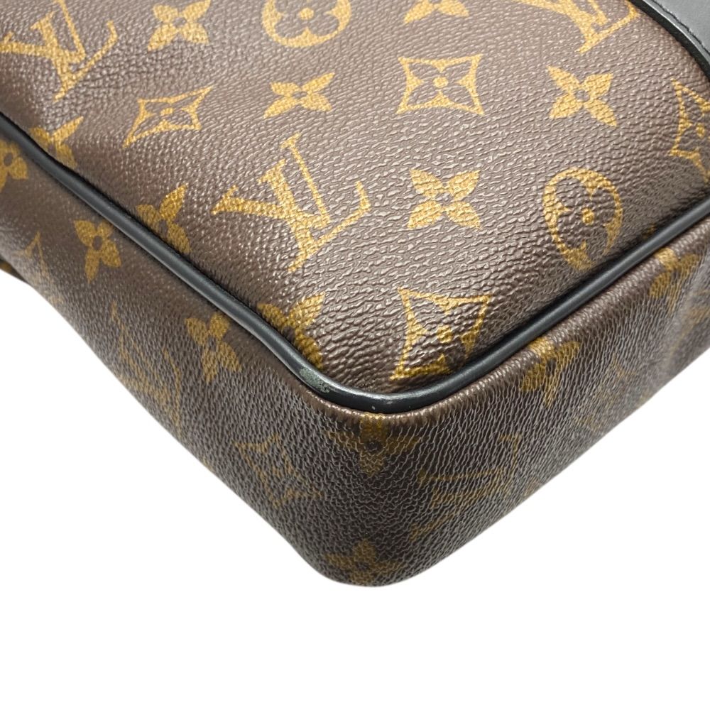Louis Vuitton Monogram Macassar Porte Documents Voyage Business Briefcase — view 3