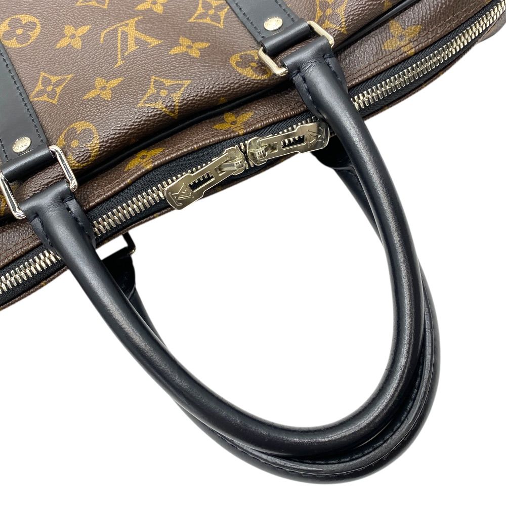 Louis Vuitton Monogram Macassar Porte Documents Voyage Business Briefcase — view 5