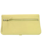 Hermes Dogon Long Wallet Togo Jaune Poussin — view 2
