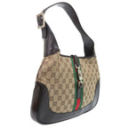 Gucci Jack Line Shoulder Bag 001 GG Canvas Leather Beige — view 3