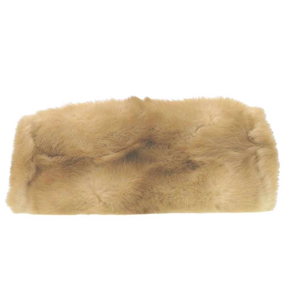 Fendi Peekaboo Mini 2-Way Handbag Mink Leather Beige — view 4