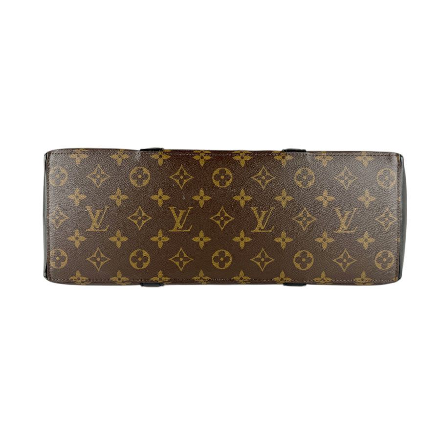 Louis Vuitton Shoulder Bag Monogram Macassar Weekend Tote PM — view 4
