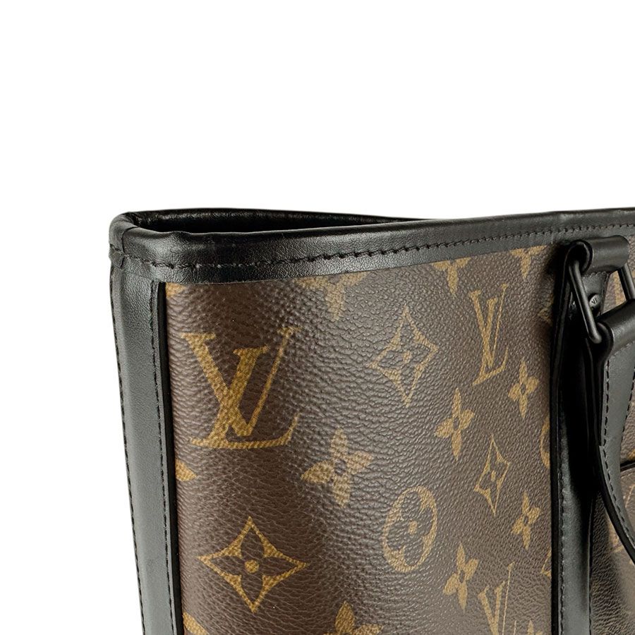 Louis Vuitton Shoulder Bag Monogram Macassar Weekend Tote PM — view 7