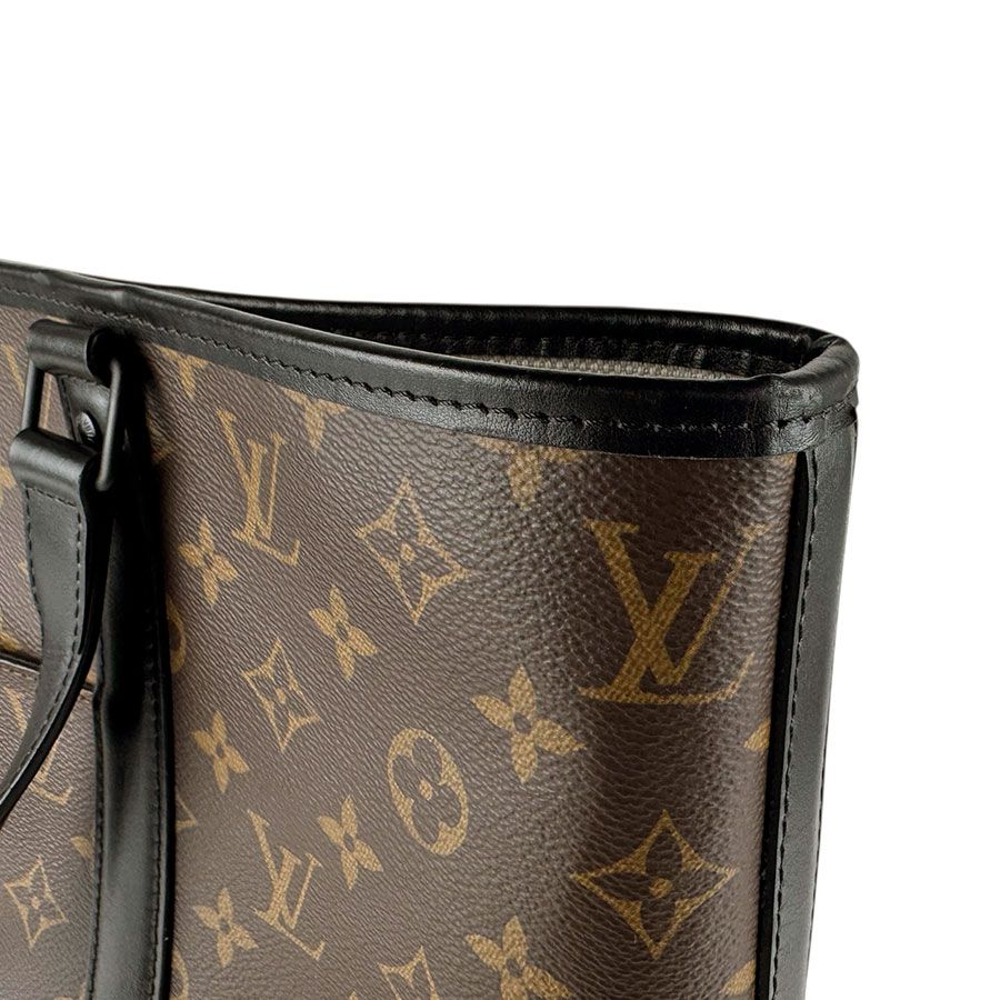 Louis Vuitton Shoulder Bag Monogram Macassar Weekend Tote PM — view 8