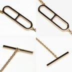 Hermes Necklace Eva Chaine D'ancre ST 18K Pink Gold — view 8