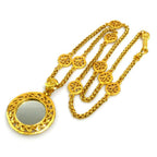 Chanel Necklace Mirror Pendant — view 7