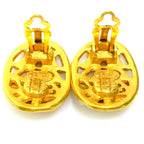 Chanel Earrings CC Logo — view 5