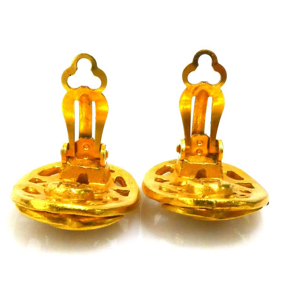 Chanel Earrings CC Logo — view 4