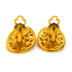 Chanel Earrings CC Logo — view 3