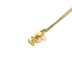Chanel Necklace CC Logo Flower Camellia Metal Gold — view 4