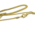 Chanel Necklace CC Logo Flower Camellia Metal Gold — view 6