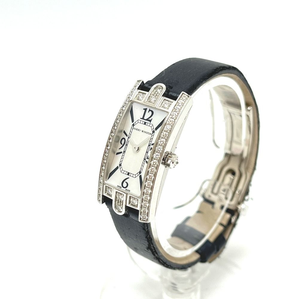 Harry Winston Watch 18K White Gold Avenue-c Mini — view 2