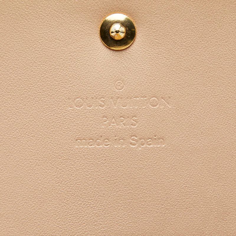 Louis Vuitton Monogram Vernis Amberoffro Carte de Visite Card Case Business — view 8