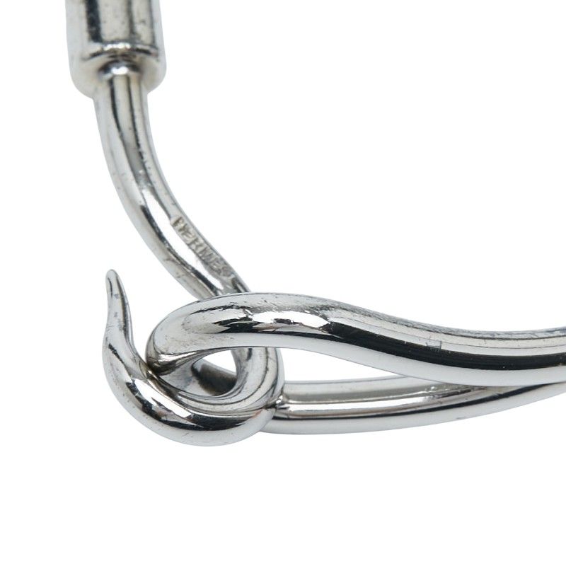 Hermes Jumbo Silver Black Metal Leather — view 3