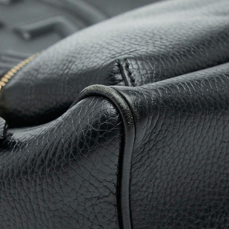 Gucci Soho Interlocking Backpack Black Leather — view 5