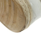 Chanel CC Logo Side Zip High Cut Sneakers White — view 6