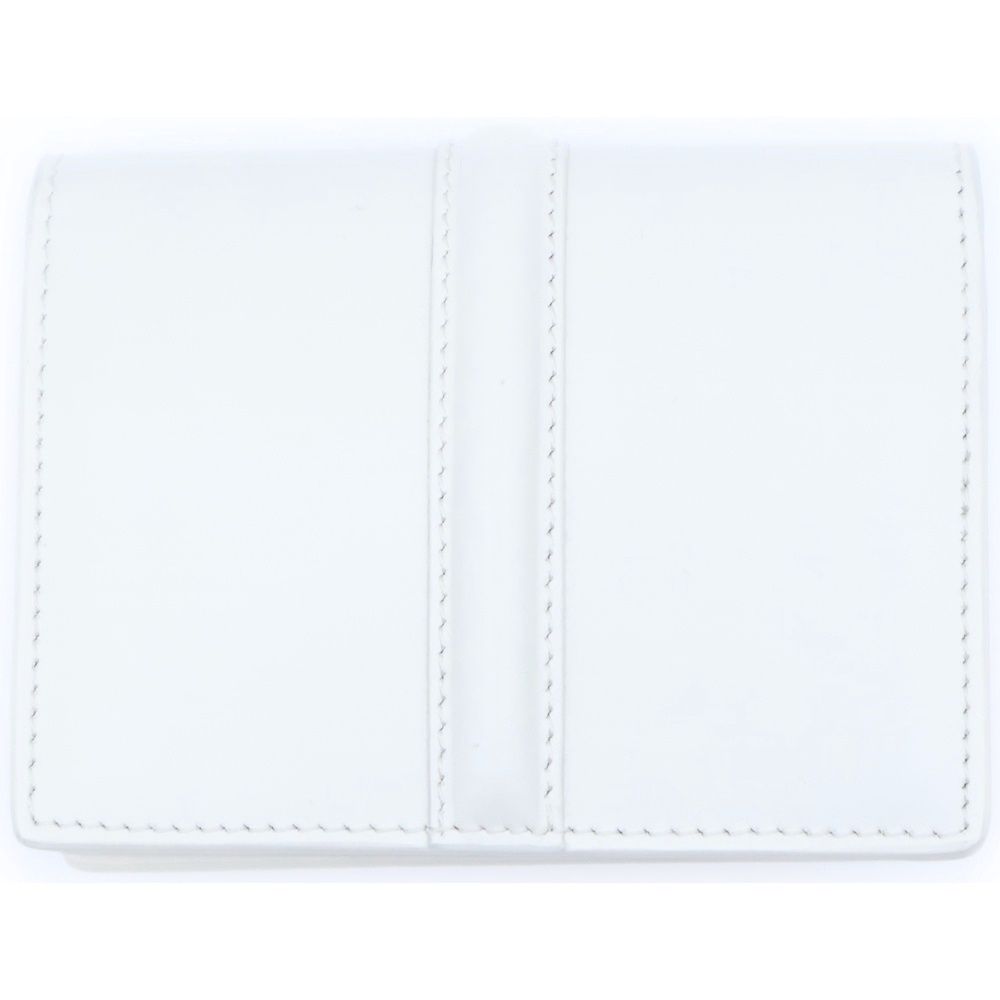 Celine Small Trifold Card Case White — view 2