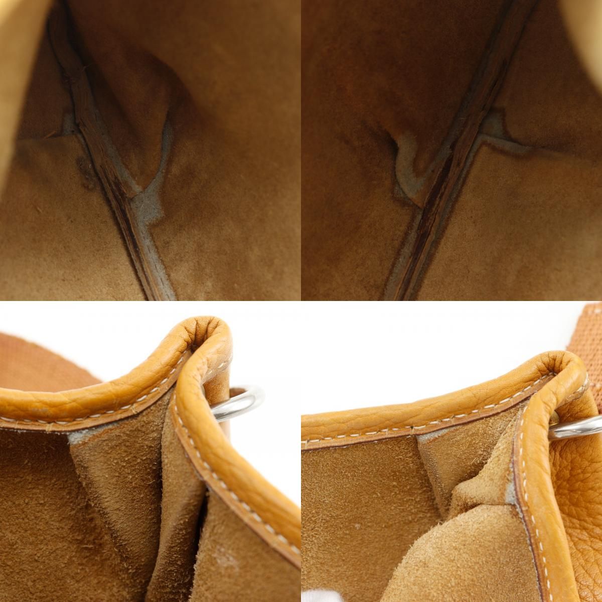 Hermes Rodeo Ardennes Natural Shoulder Bag — view 7