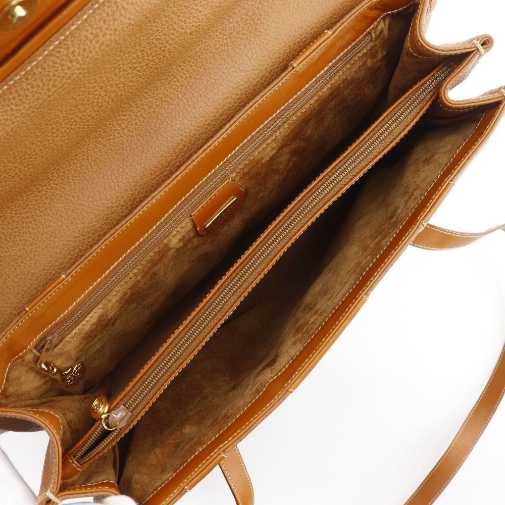 Gucci Vintage Calf Brown Tote — view 7