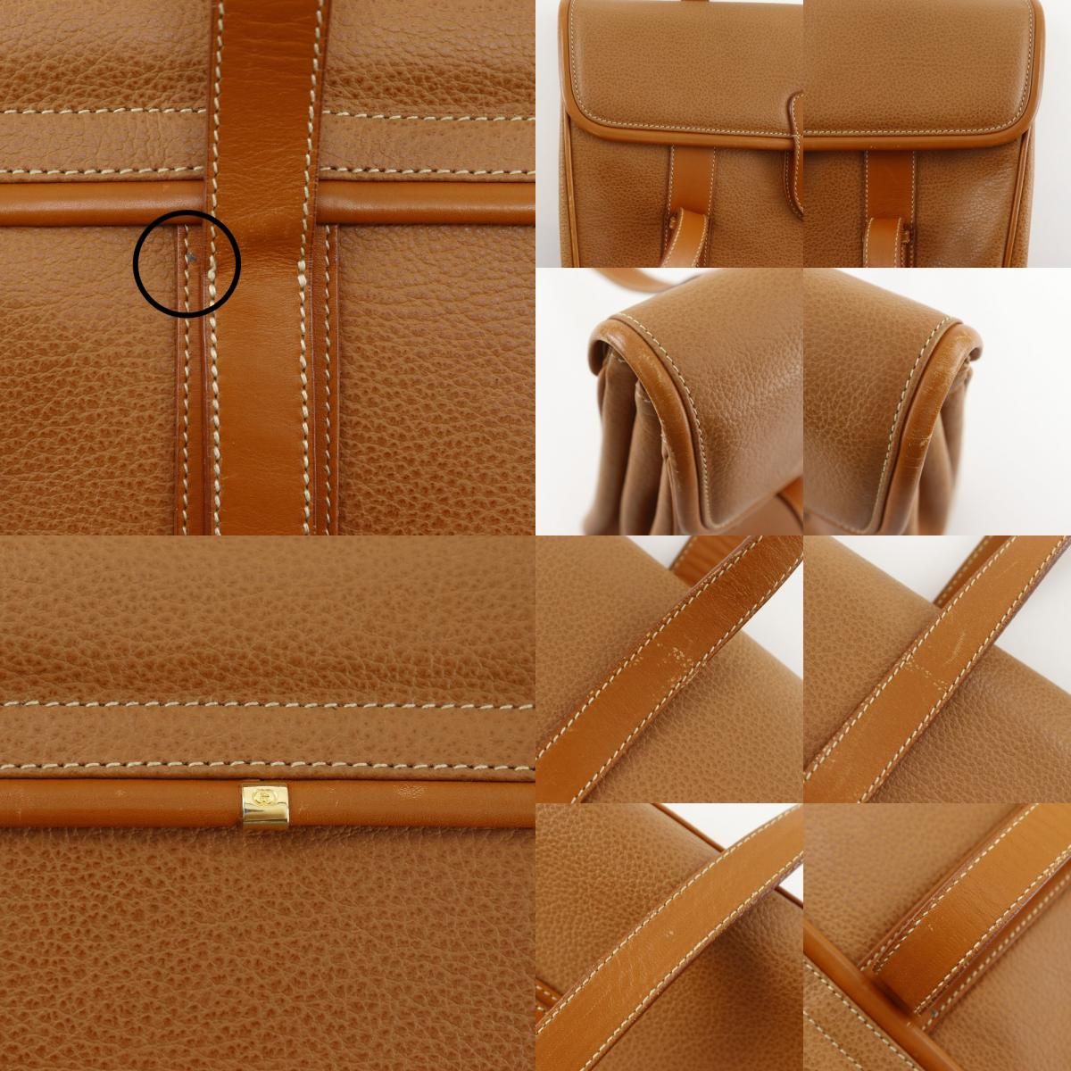 Gucci Vintage Calf Brown Tote — view 9