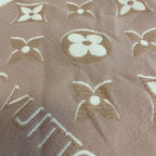 Louis Vuitton Fringe LV Essential Shine Muffler Pink Scarf — view 4