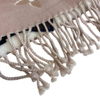 Louis Vuitton Fringe LV Essential Shine Muffler Pink Scarf — view 6