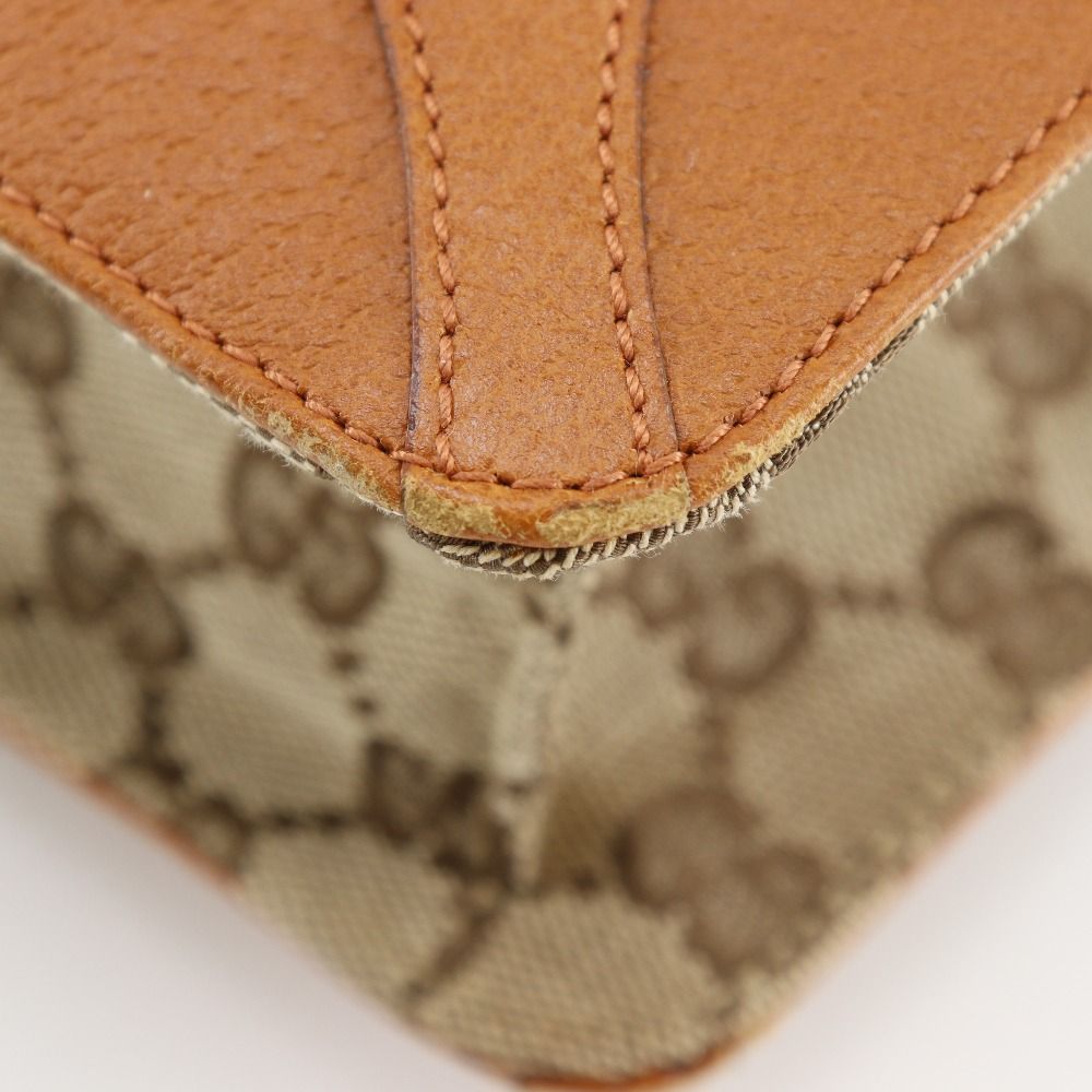 Gucci Tote GG Canvas Brown Handbag — view 5