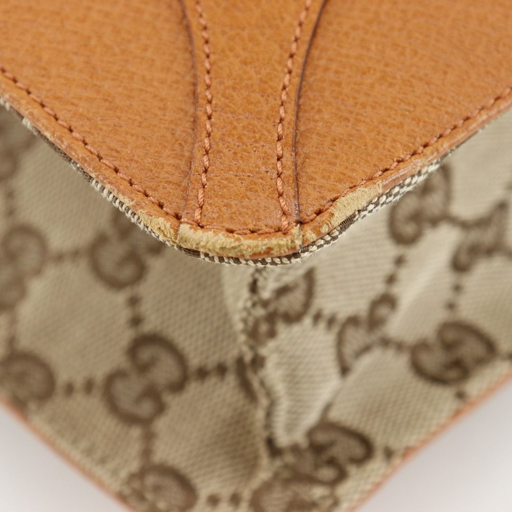 Gucci Tote GG Canvas Brown Handbag — view 6