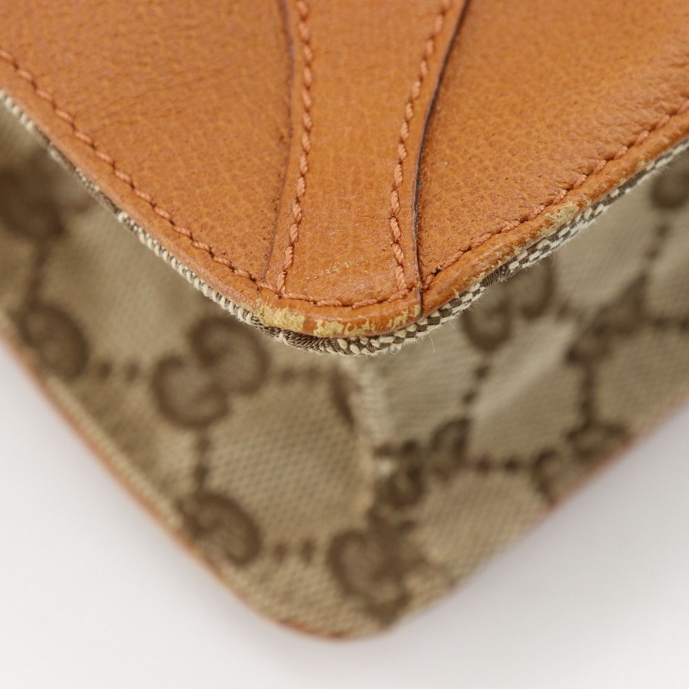Gucci Tote GG Canvas Brown Handbag — view 4